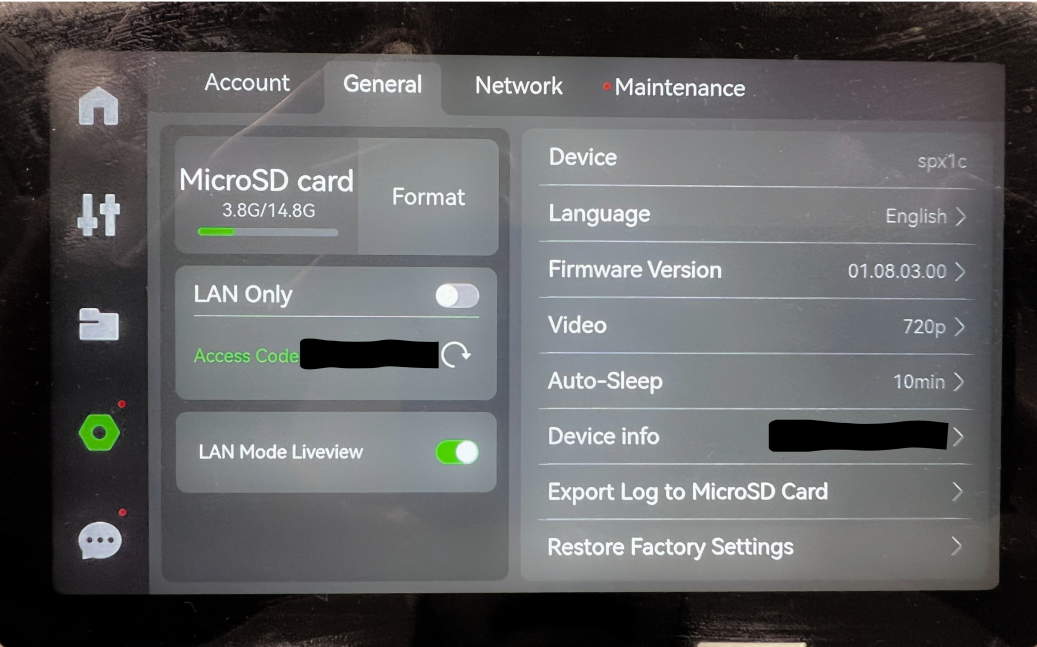 Make sure "LAN Mode Liveview" is enabled, LAN-only is not needed!