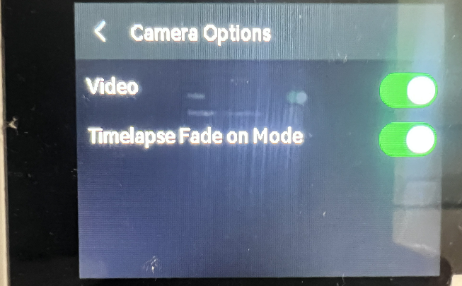 Enable Video option as seen here