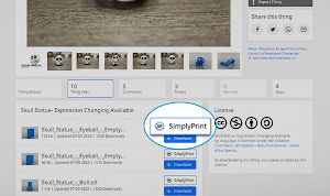 Thingiverse integration